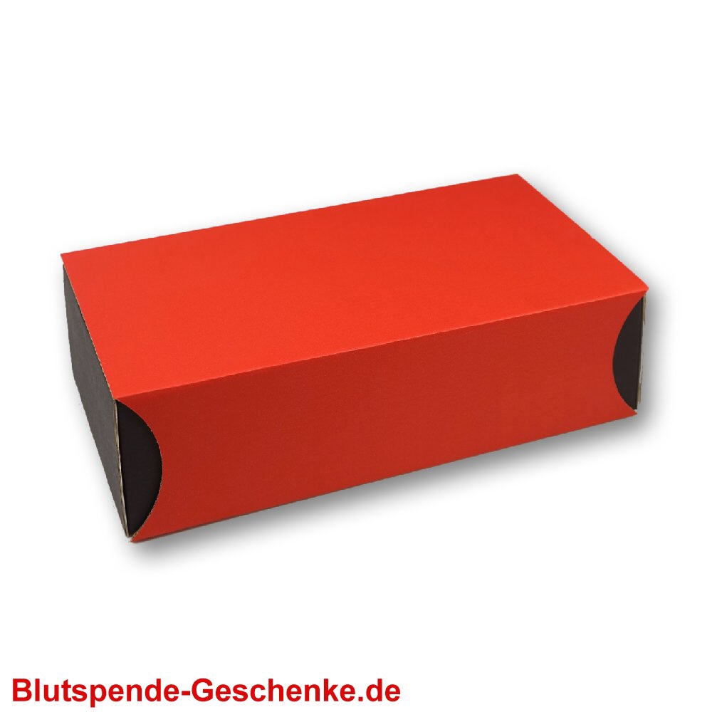 Schiebe-Geschenkbox rot-schwarz