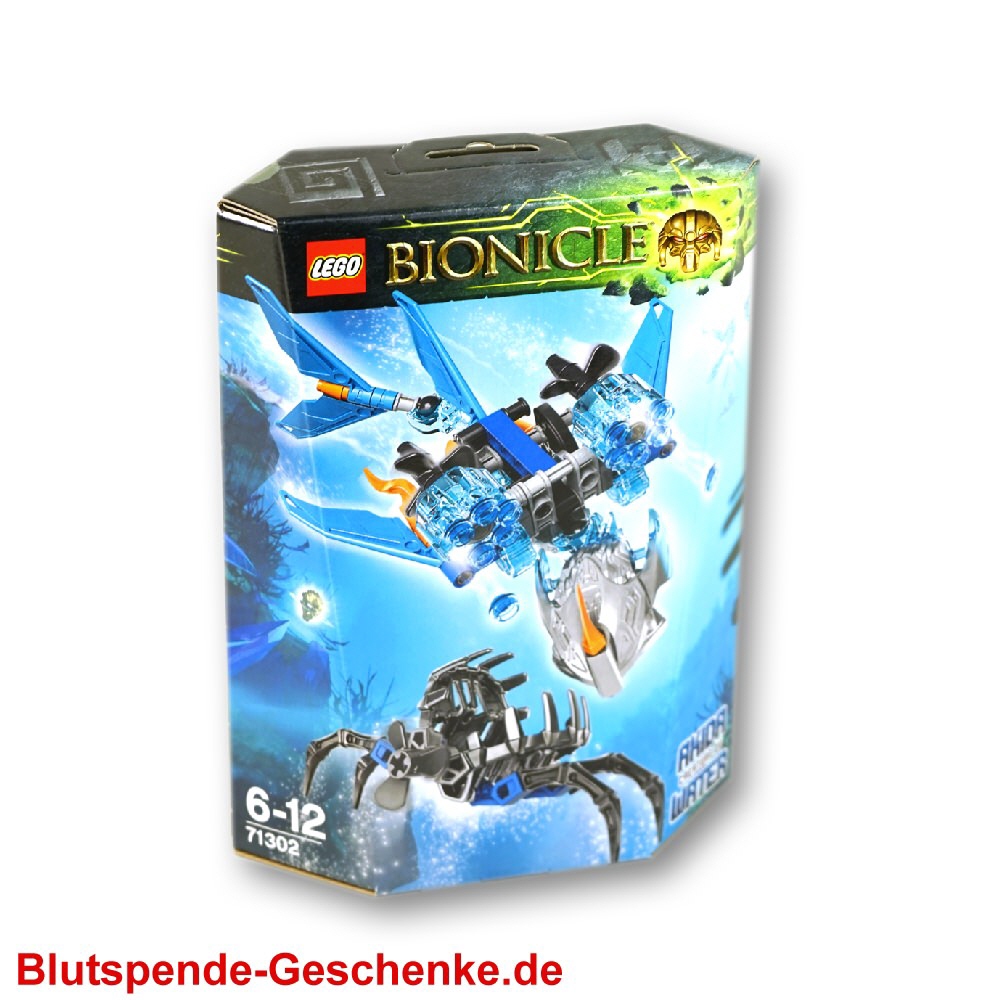 Blutspendegeschenk Lego Bionicle