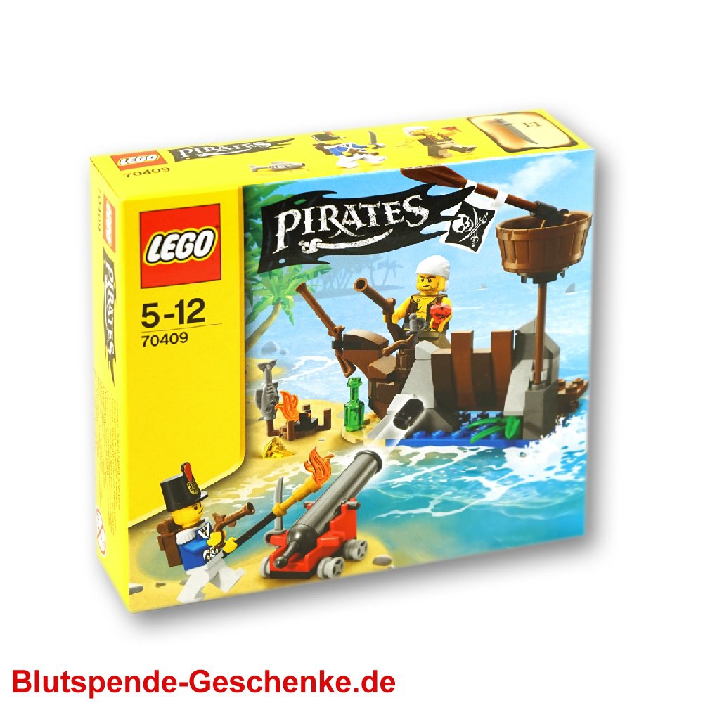 Blutspendegeschenk Lego Pirates