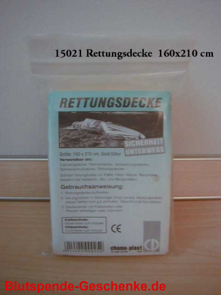 TreuePräsent Rettungsdecke