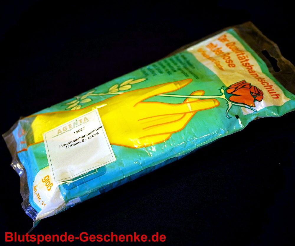 TreuePräsent Gummi-Handschuhe groß