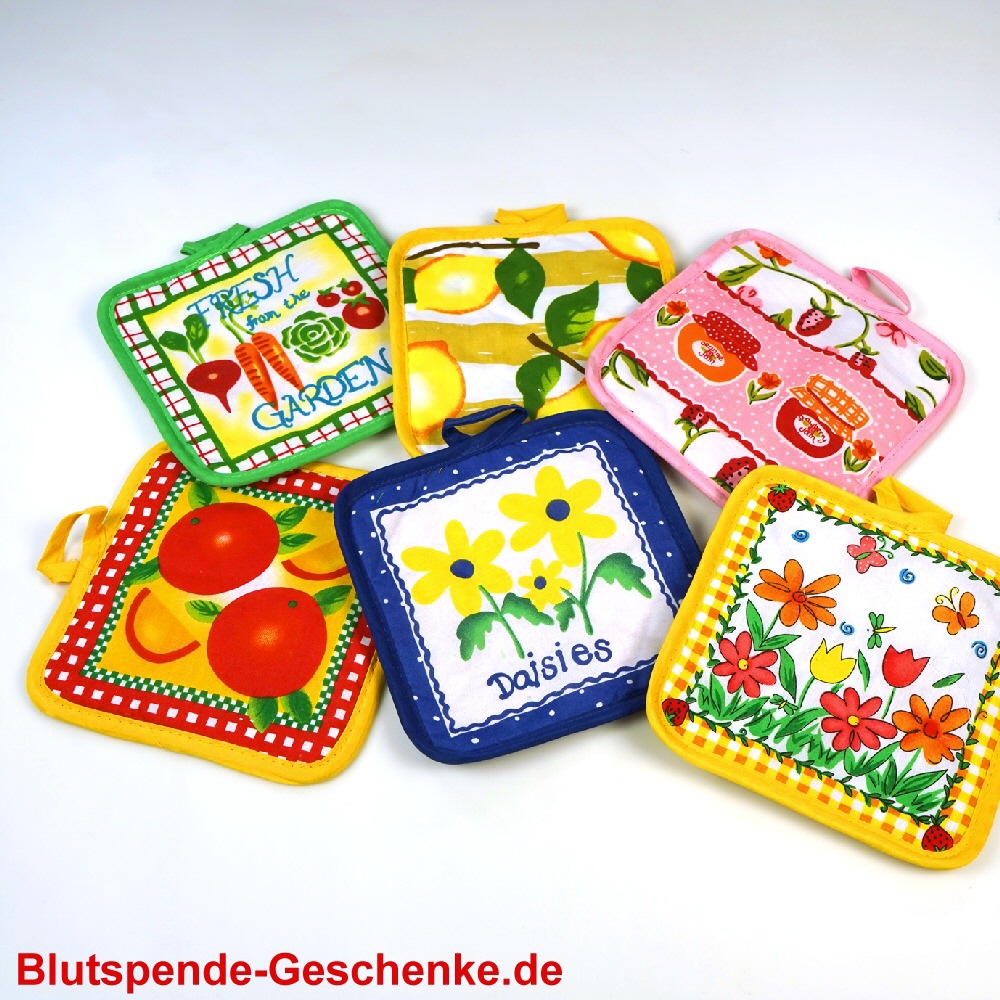 Topflappen bedruckt