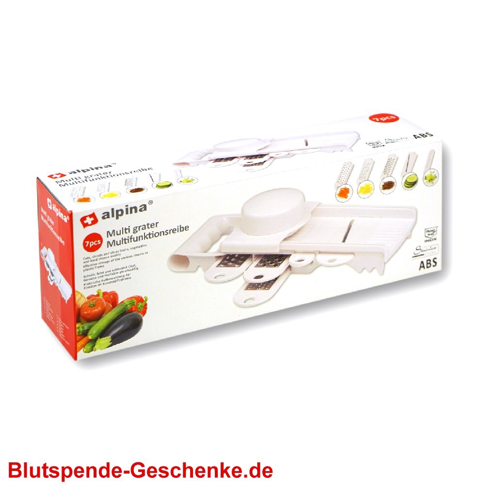 Multifunktionsreibe 7-teilig