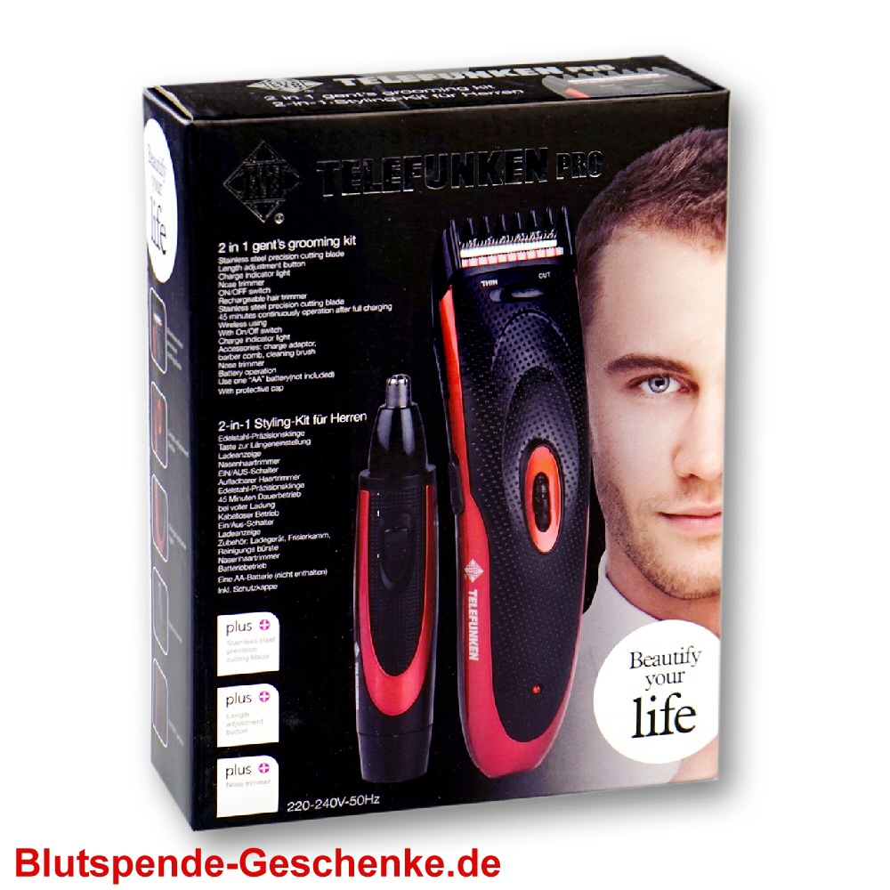 Herren-Haartrimmer 2in1