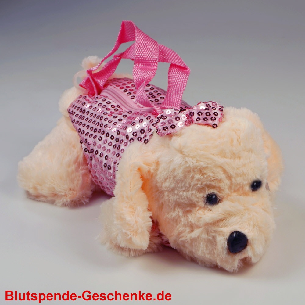 Handtasche Plüschhund