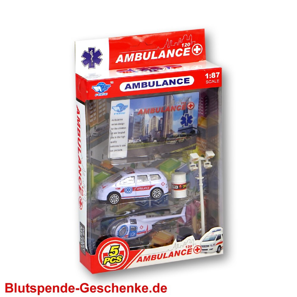 Rettungsfahrzeuge-Set