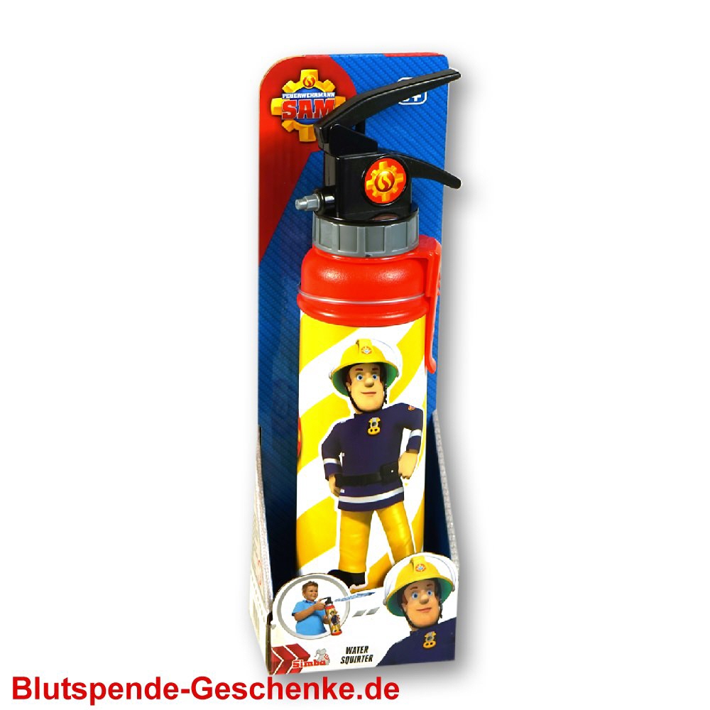 TreuePräsent Wasserspritze Feuerwehrmann Sam