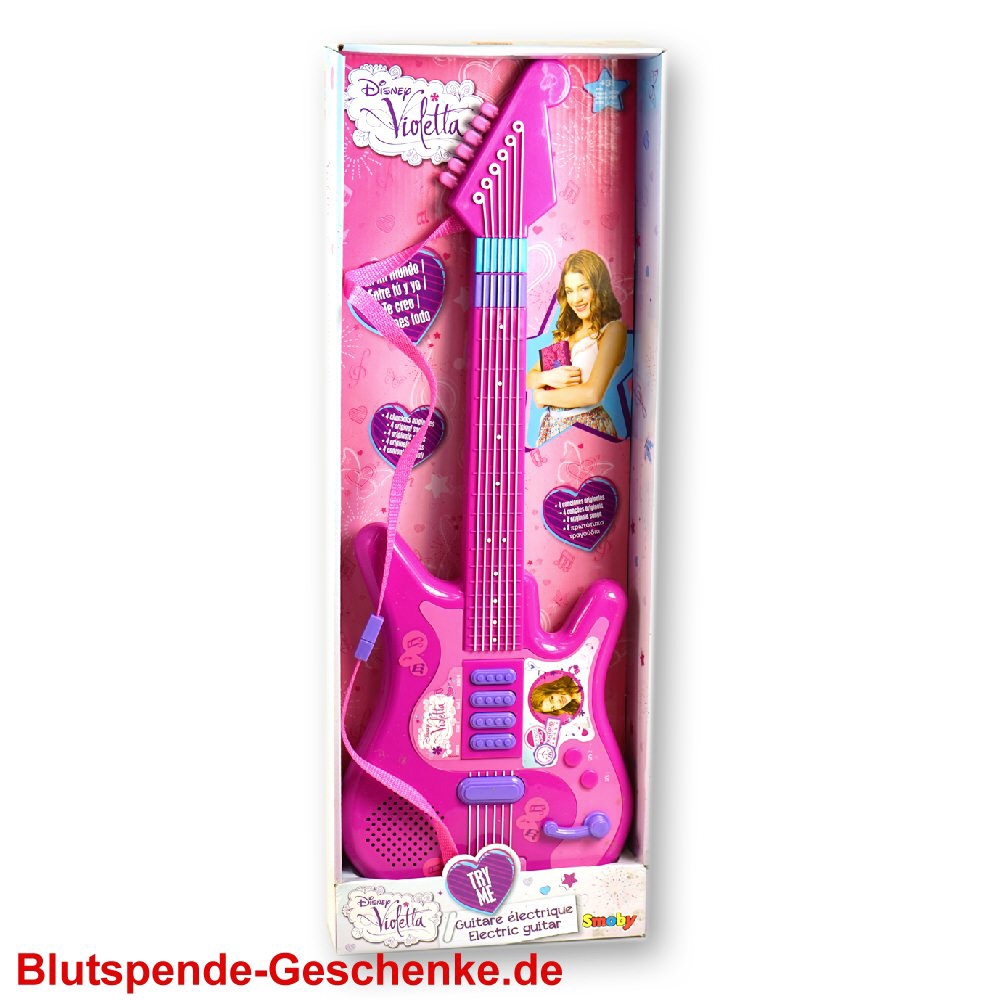 TreuePräsent Violetta E-Gitarre