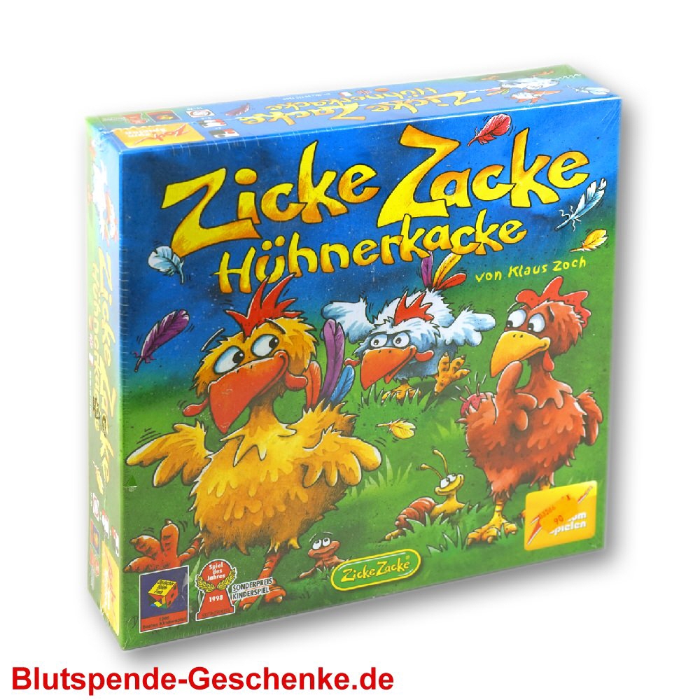 TreuePräsent Zicke Zacke Hühnerkacke