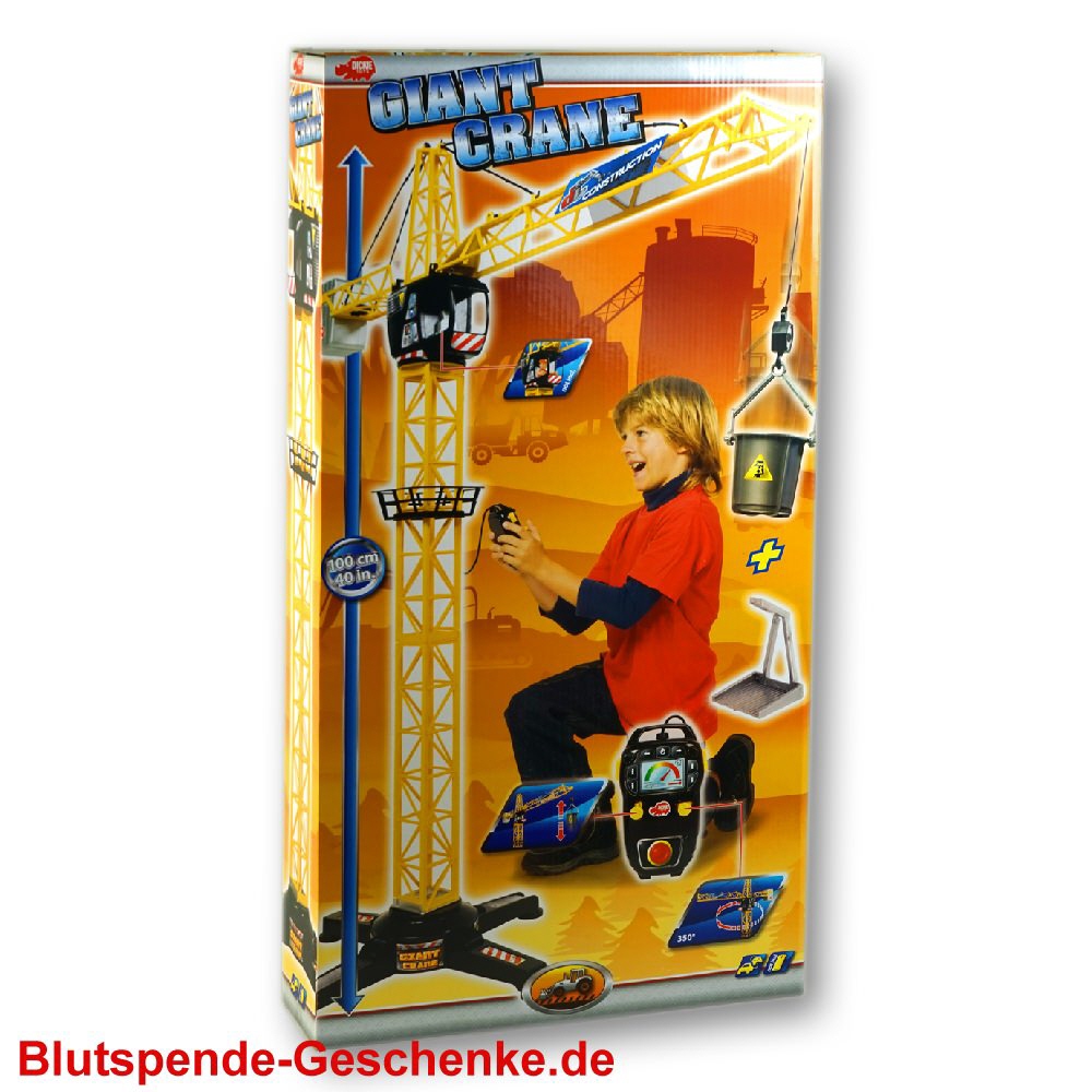 TreuePräsent Spielzeug Baukran