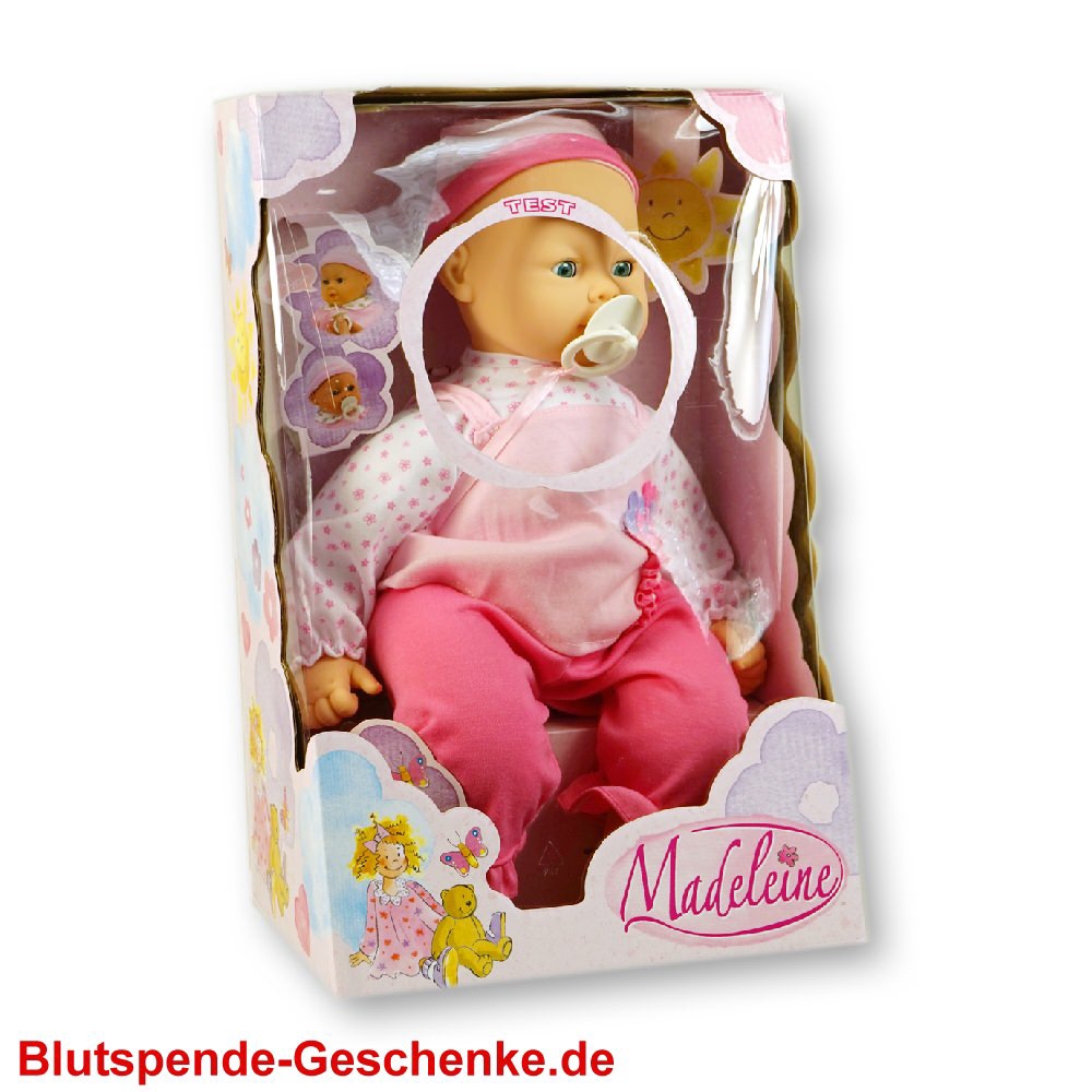 TreuePräsent Schlafpuppe Madeleine