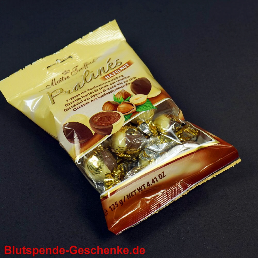 Pralinen mit Haselnuss-Geschmack