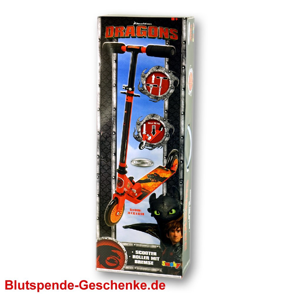 TreuePräsent Dragons Scooter / Roller