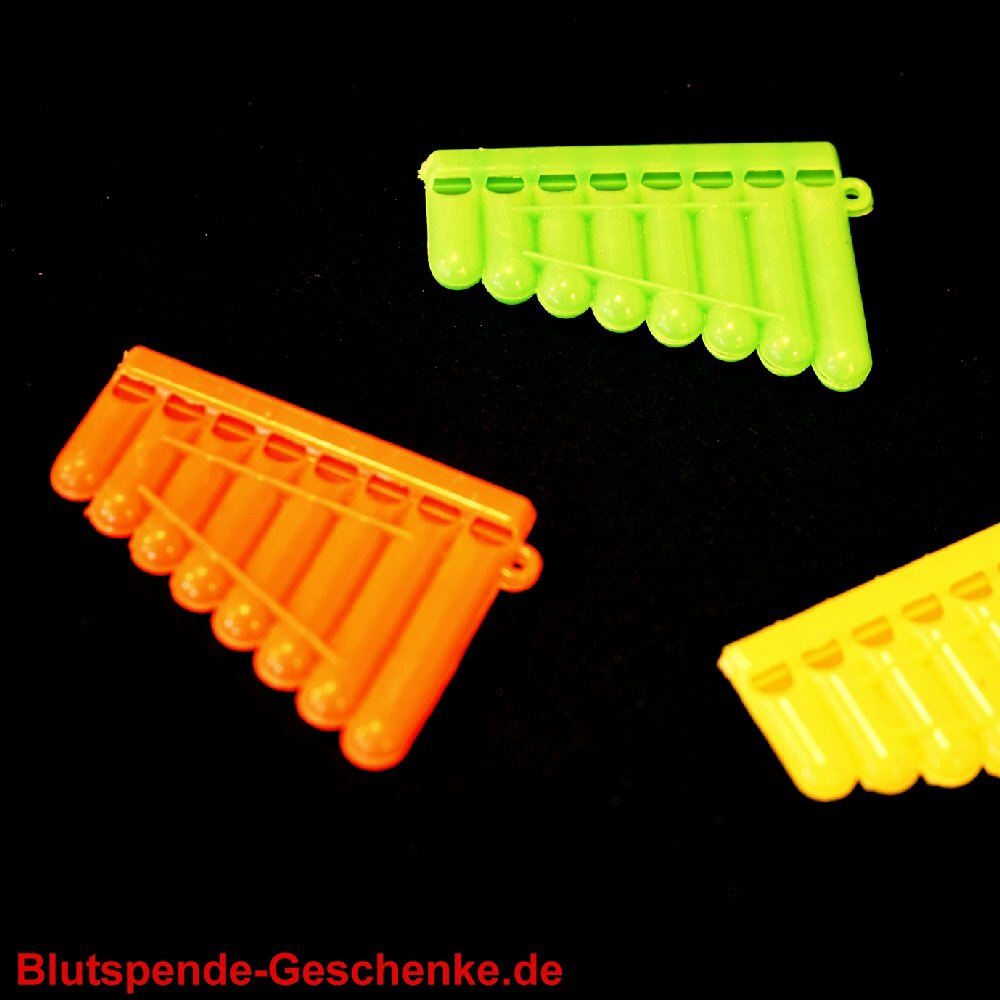 TreuePräsent Mini Panflöte Kunststoff