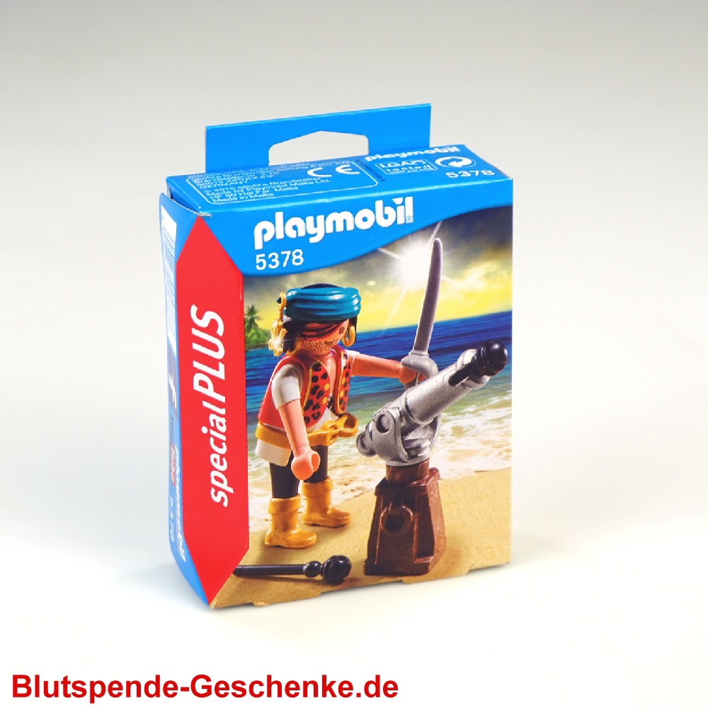 Playmobil Pirat mit Kanone