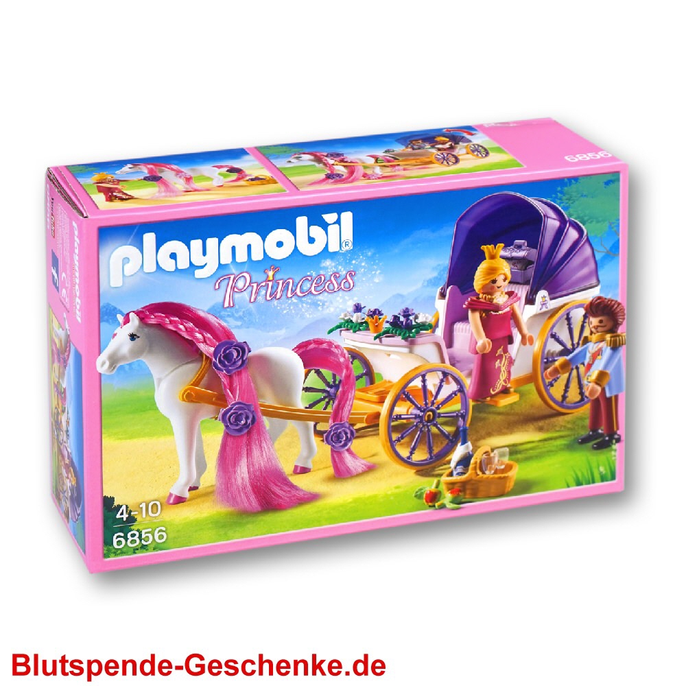 Playmobil Königspaar in Kutsche
