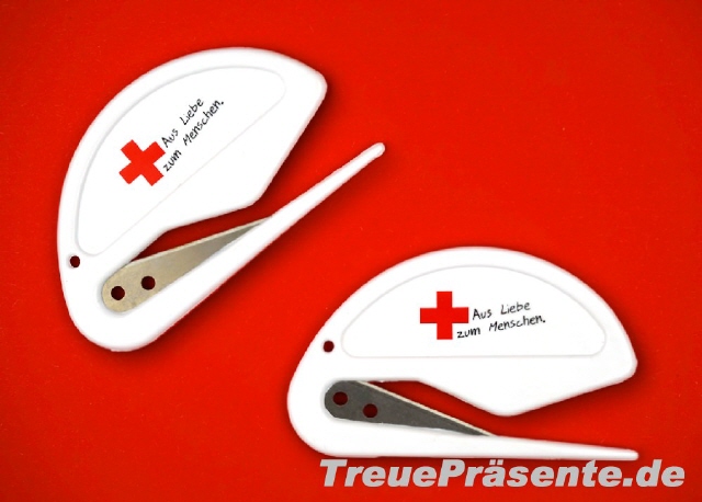 Brieföffner mit Kreuz / Pluszeichen