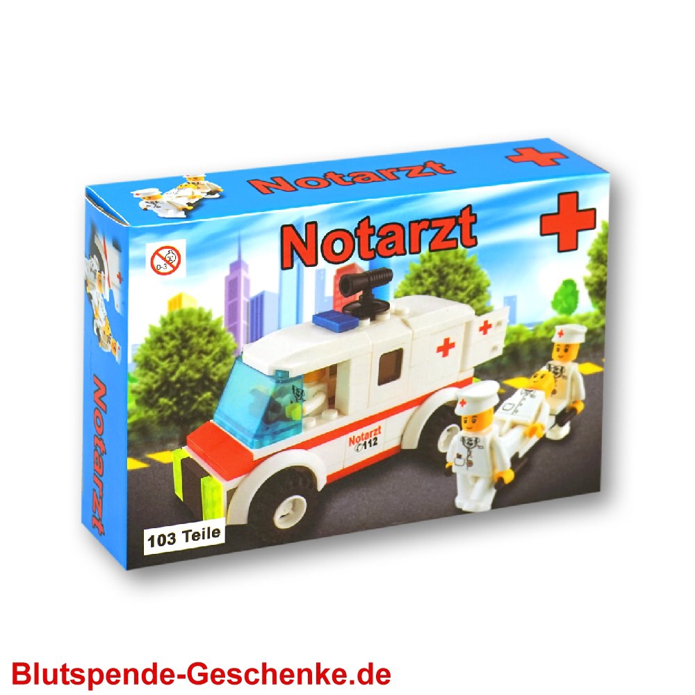 Bausatz Notarztwagen 103-teilig