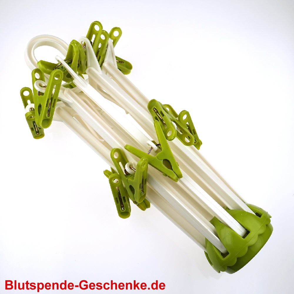 Wäsche-Spinne geschlossen