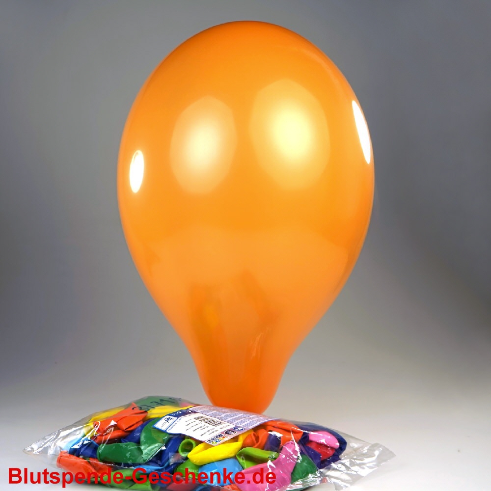 Farb-Luftballons bunt sortiert