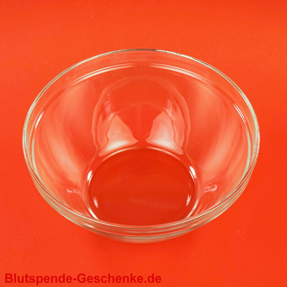Glasschale 23 cm Durchmesser