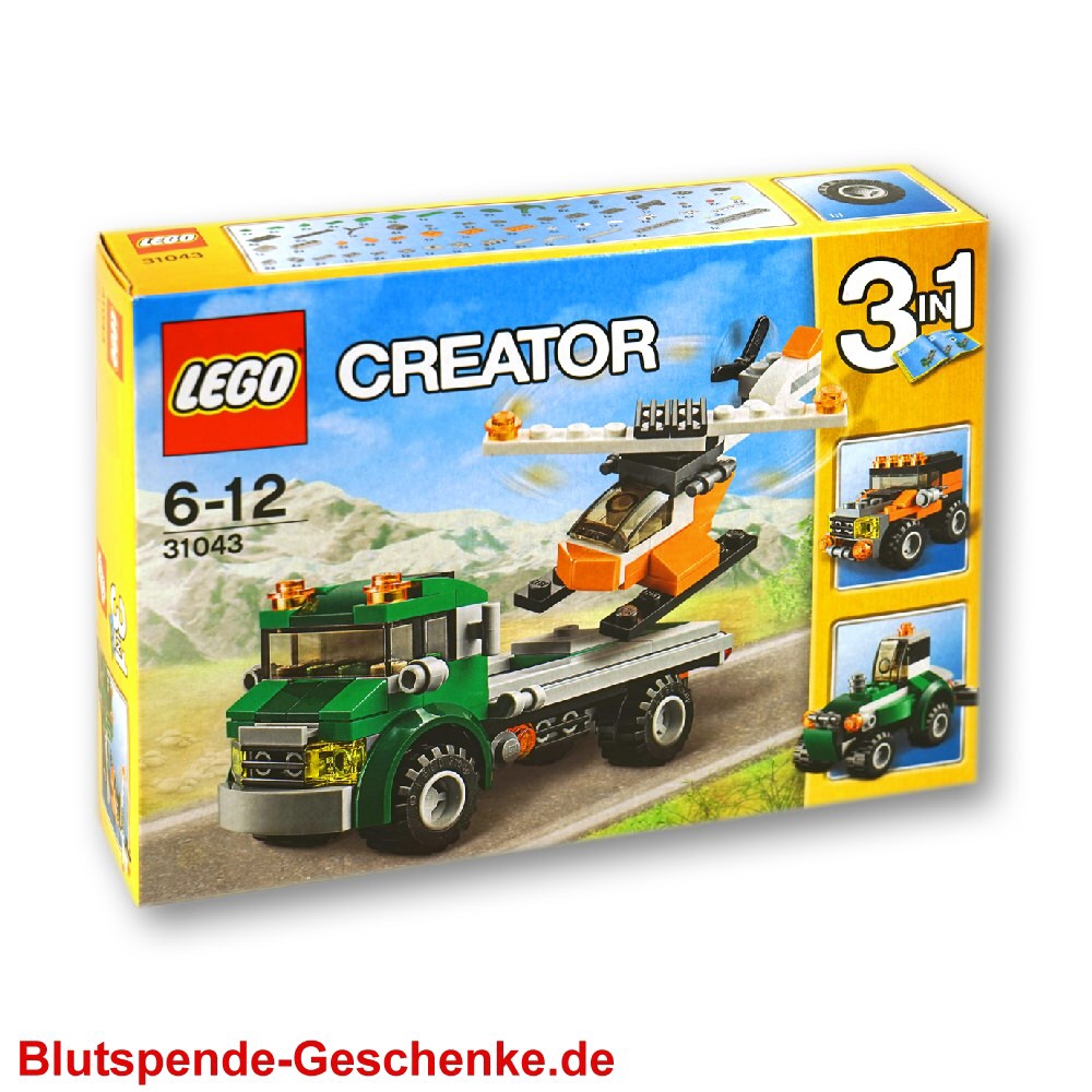 TreuePräsent Lego Creator Fahrzeuge