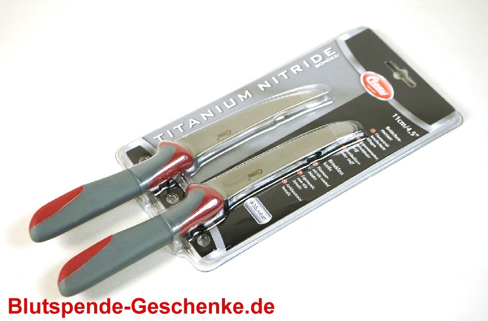 TreuePräsent Brötchen-Messerset 2-teilig