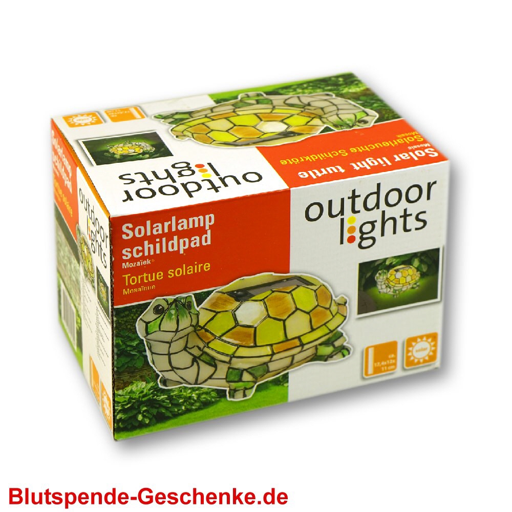 TreuePräsent Solarlampe Schildkröte