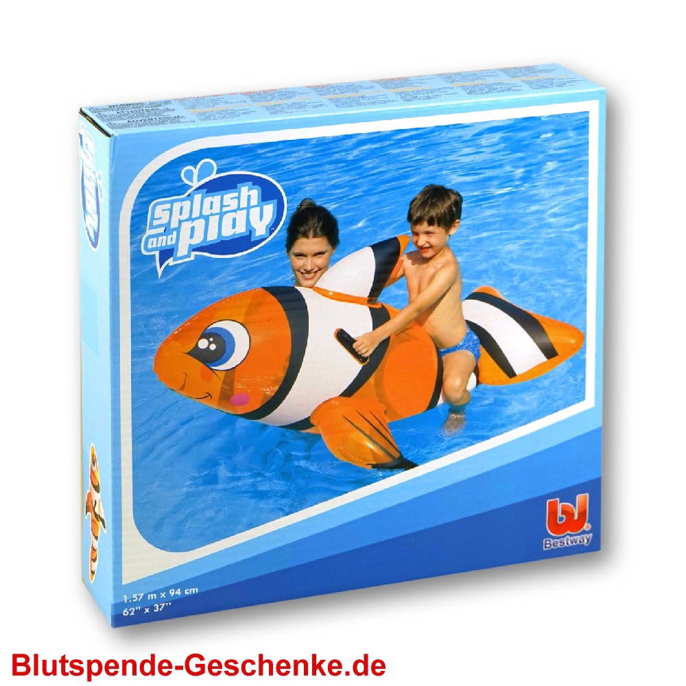 TreuePräsent Schwimmtier Clownfisch