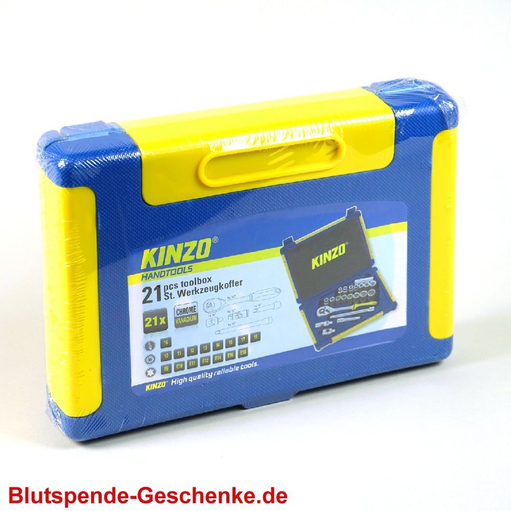 TreuePräsent Werkzeugkoffer 21 Teile