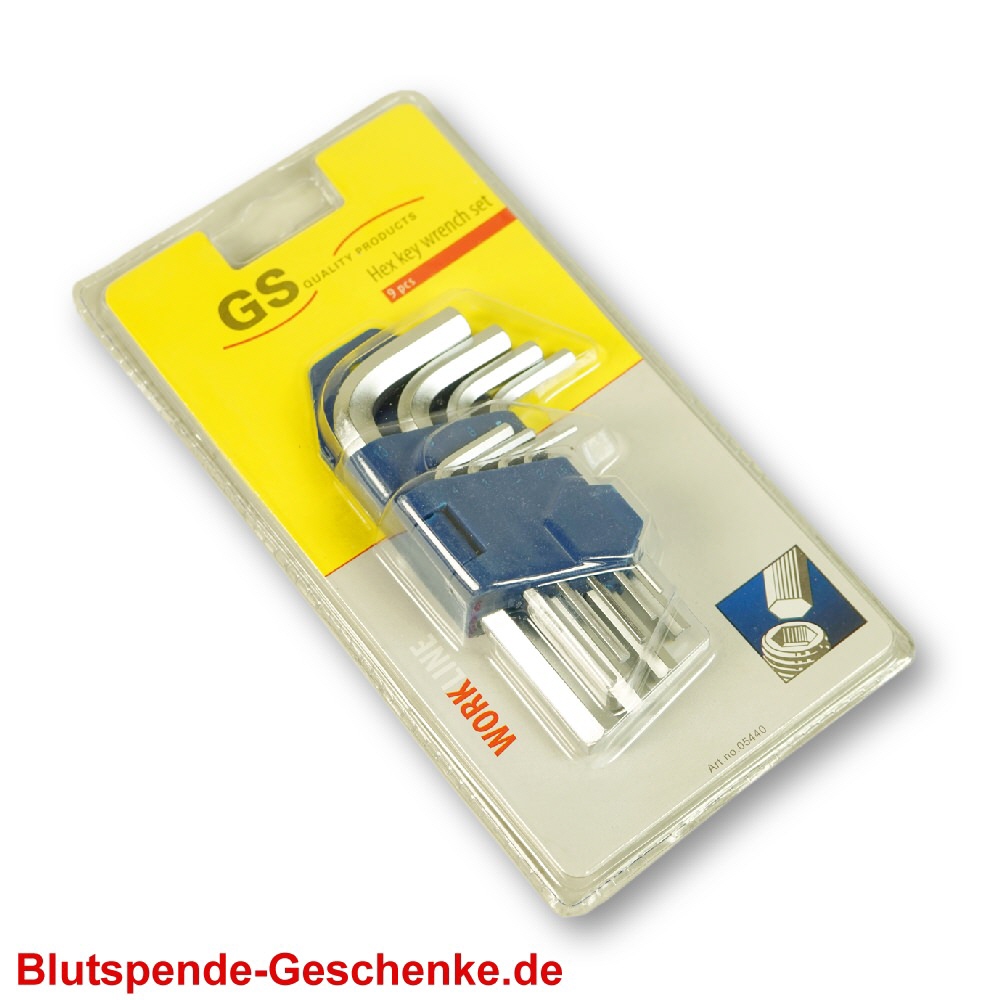 TreuePräsent Schlüssel-Set Innensechskant