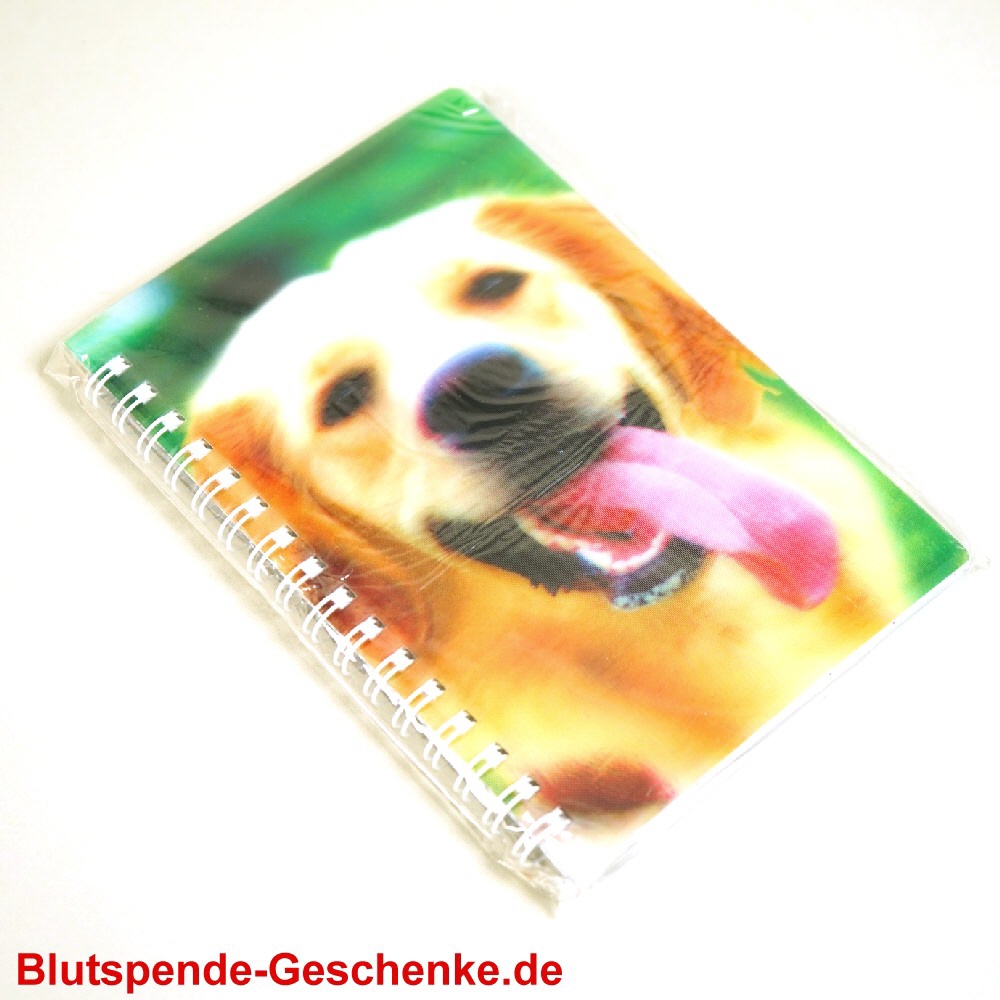 TreuePräsent 3D Notizbuch DIN A6