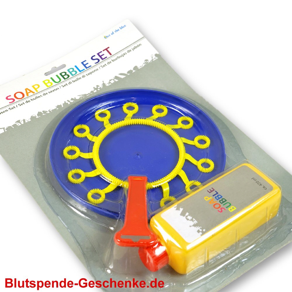 TreuePräsent Seifenblasen Set
