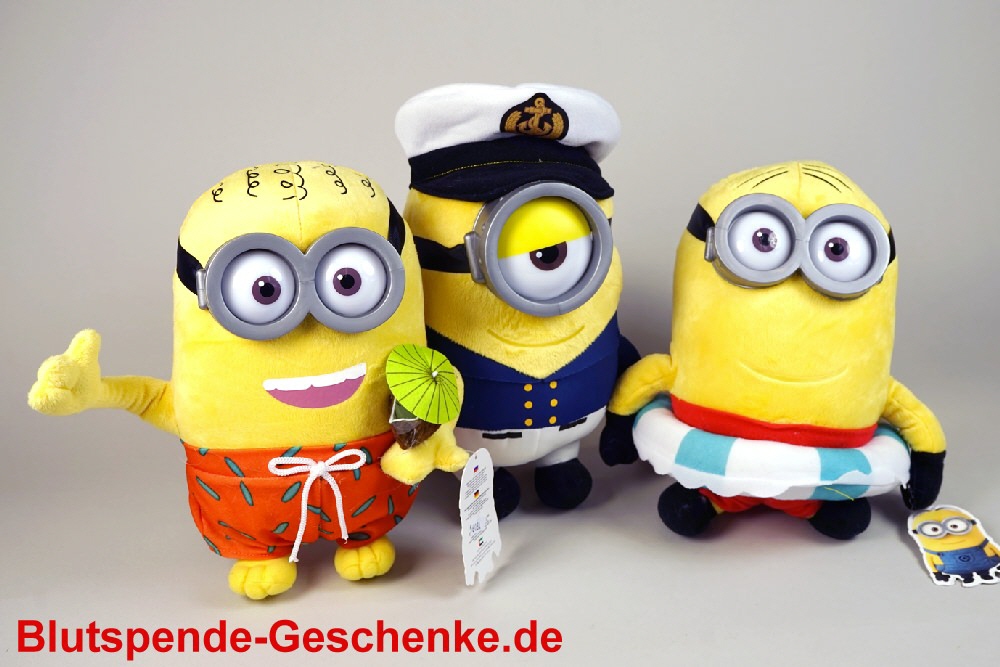 TreuePräsent Minions Plüschfiguren groß