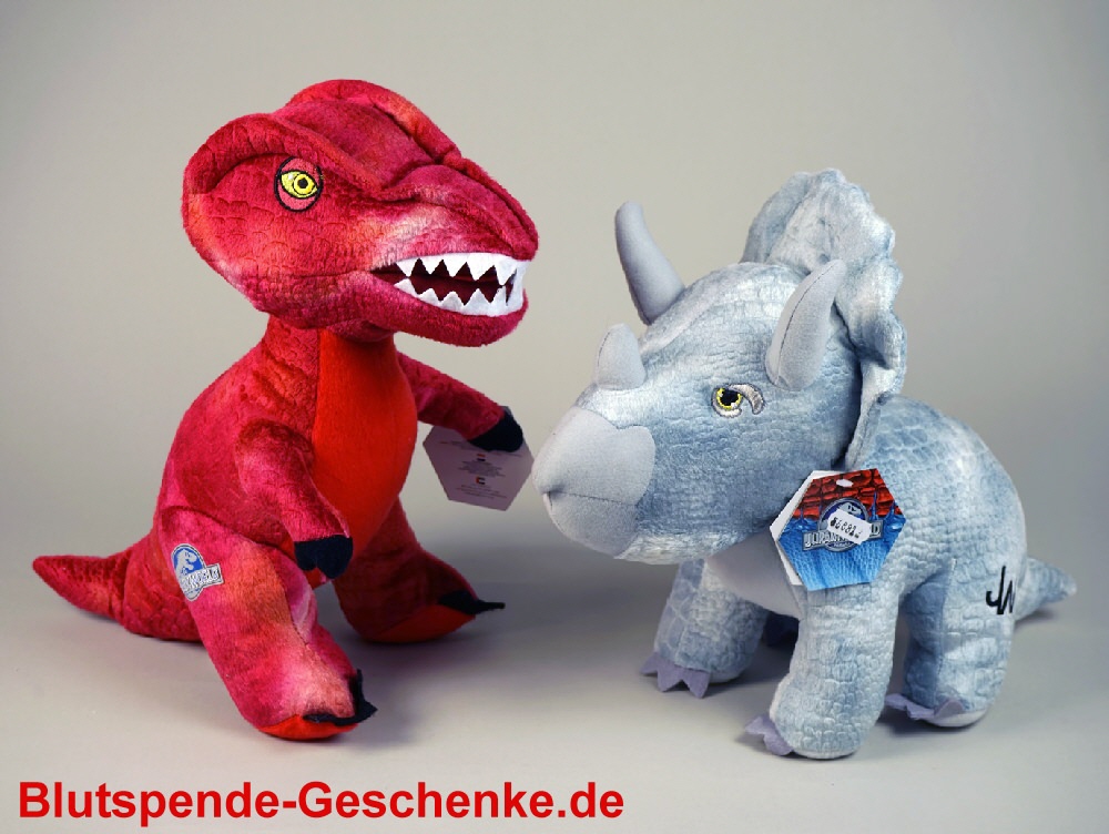 TreuePräsent Plüsch-Dinos Jurassic World 35 cm