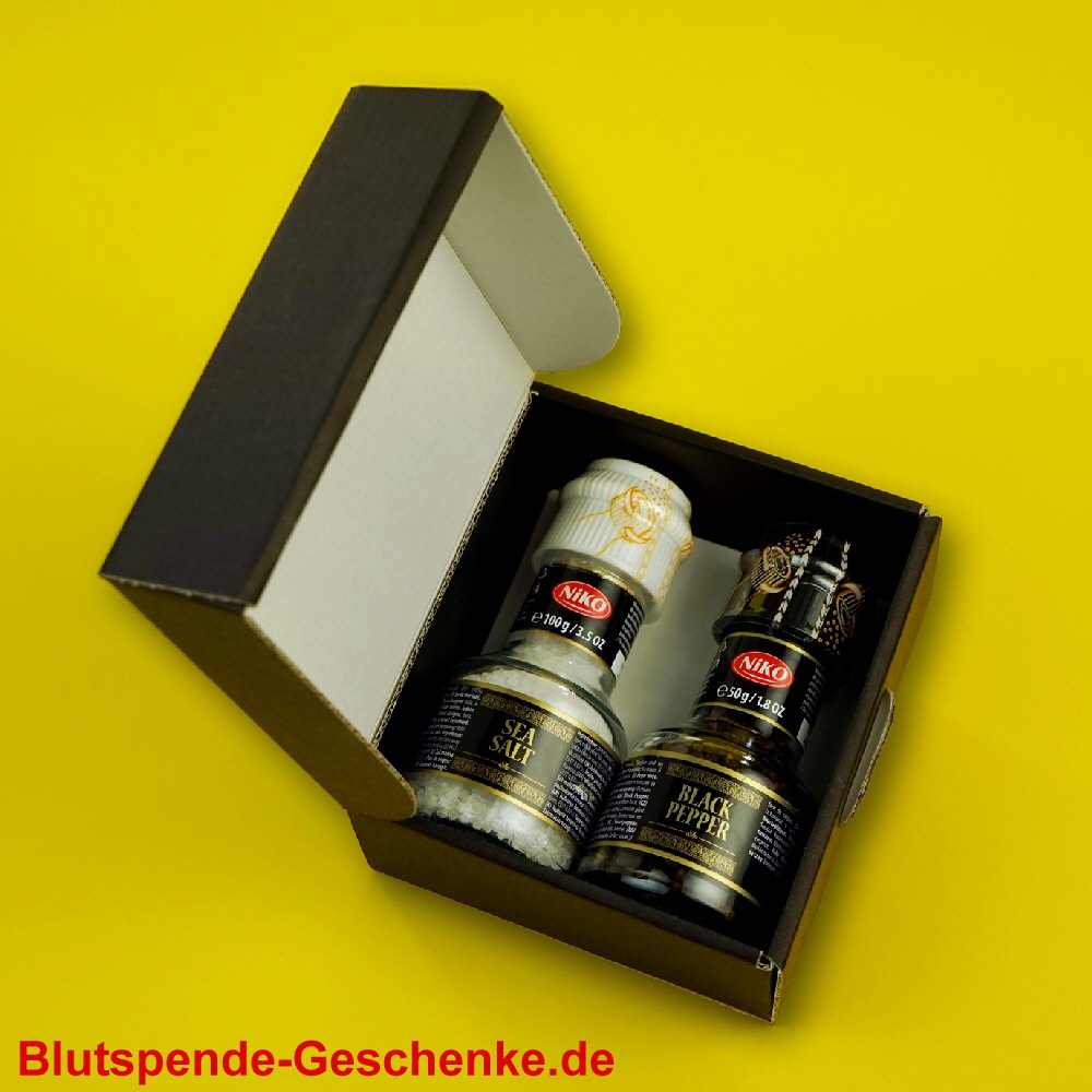 Geschenk-Set Pfeffer & Salz