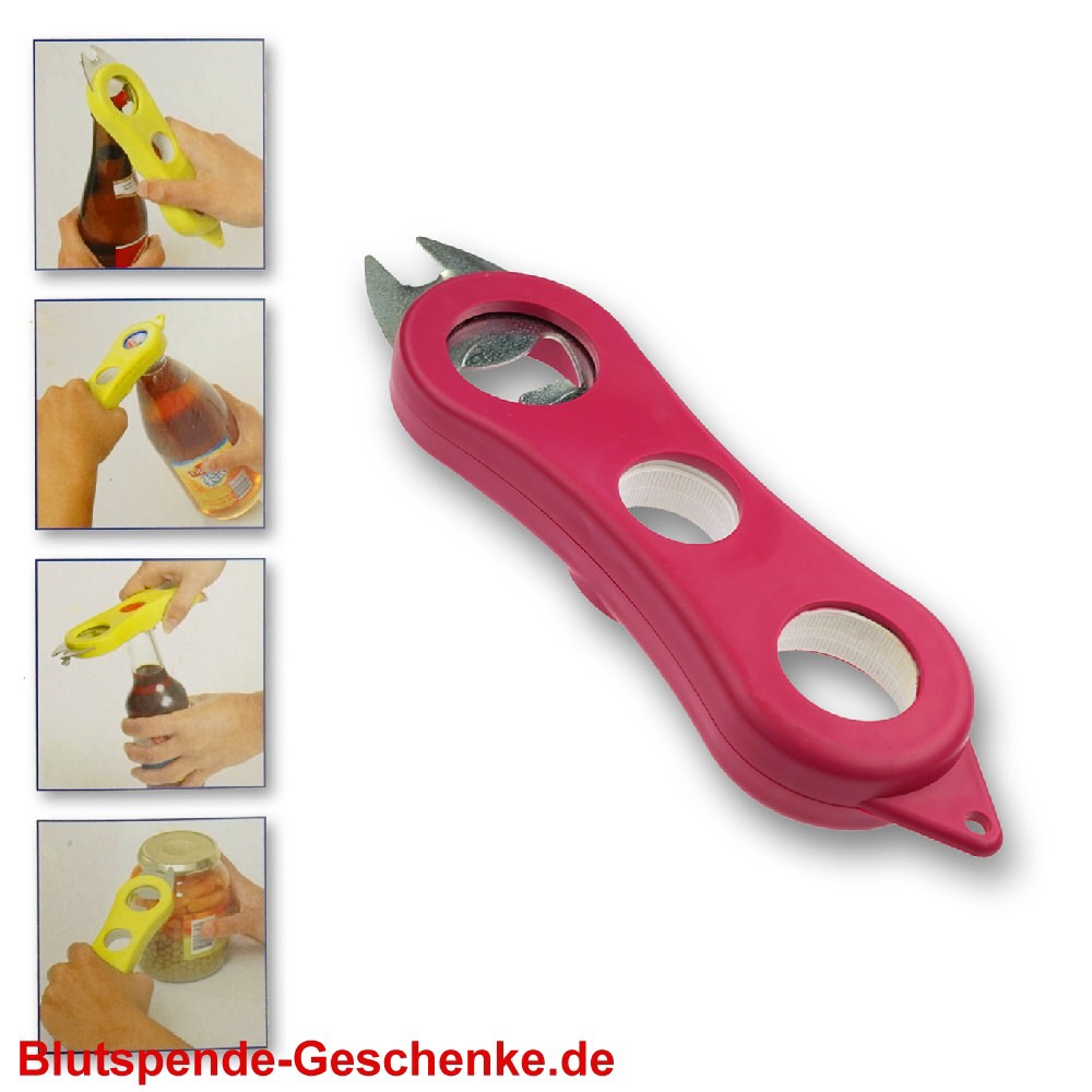 Blutspendegeschenk 4in1-Öffner