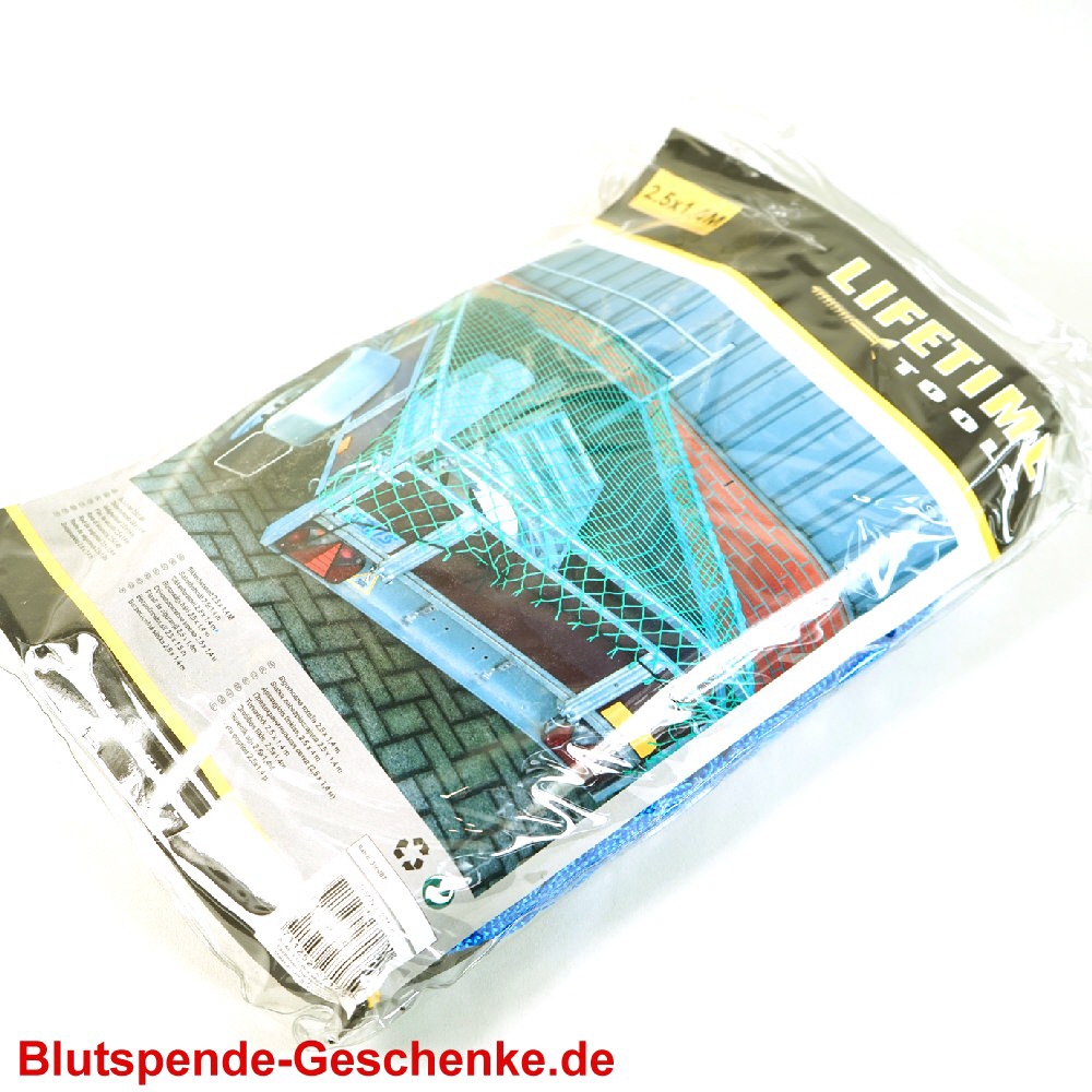 Blutspendegeschenk Abdeckplane