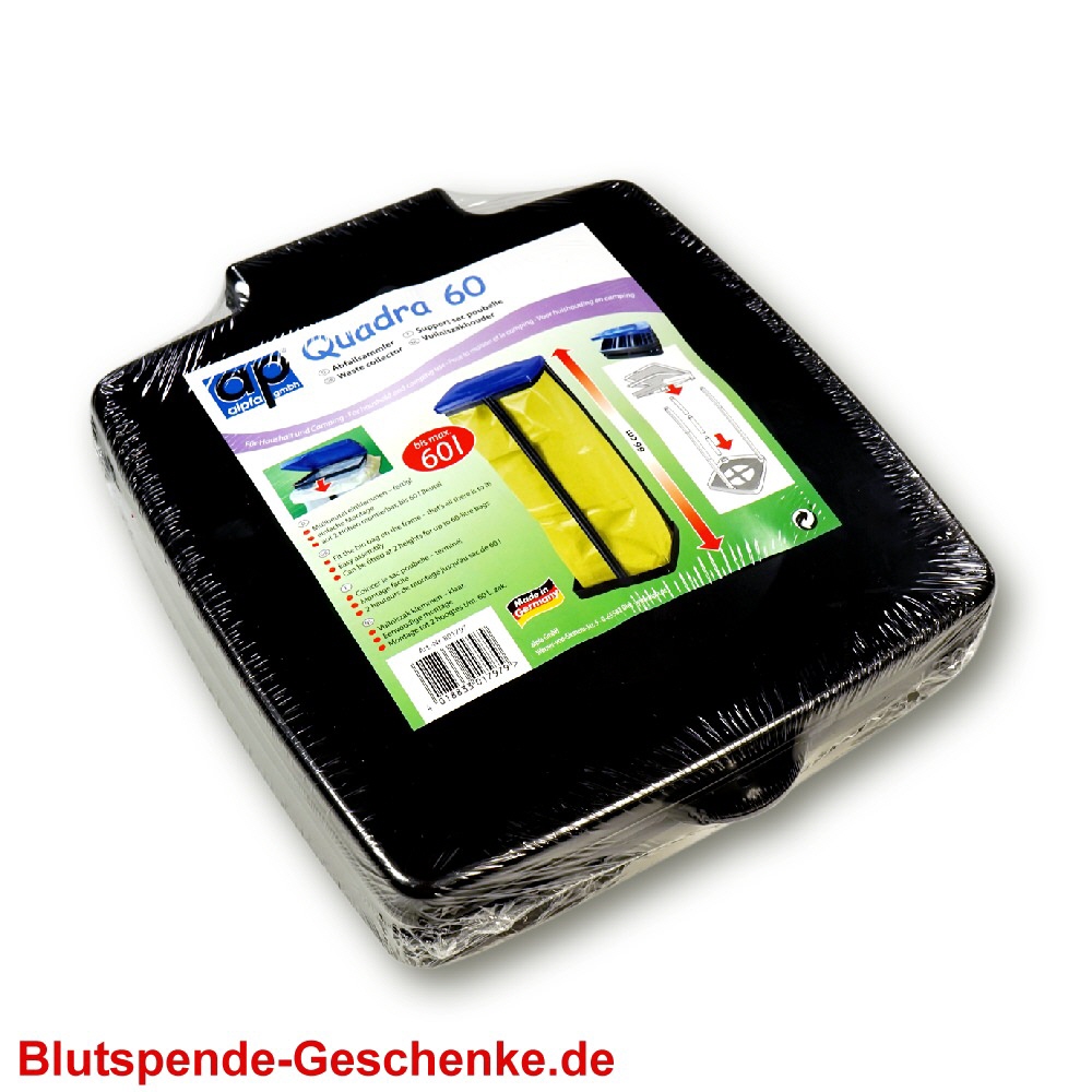 Blutspendegeschenk Abfall-Ständer