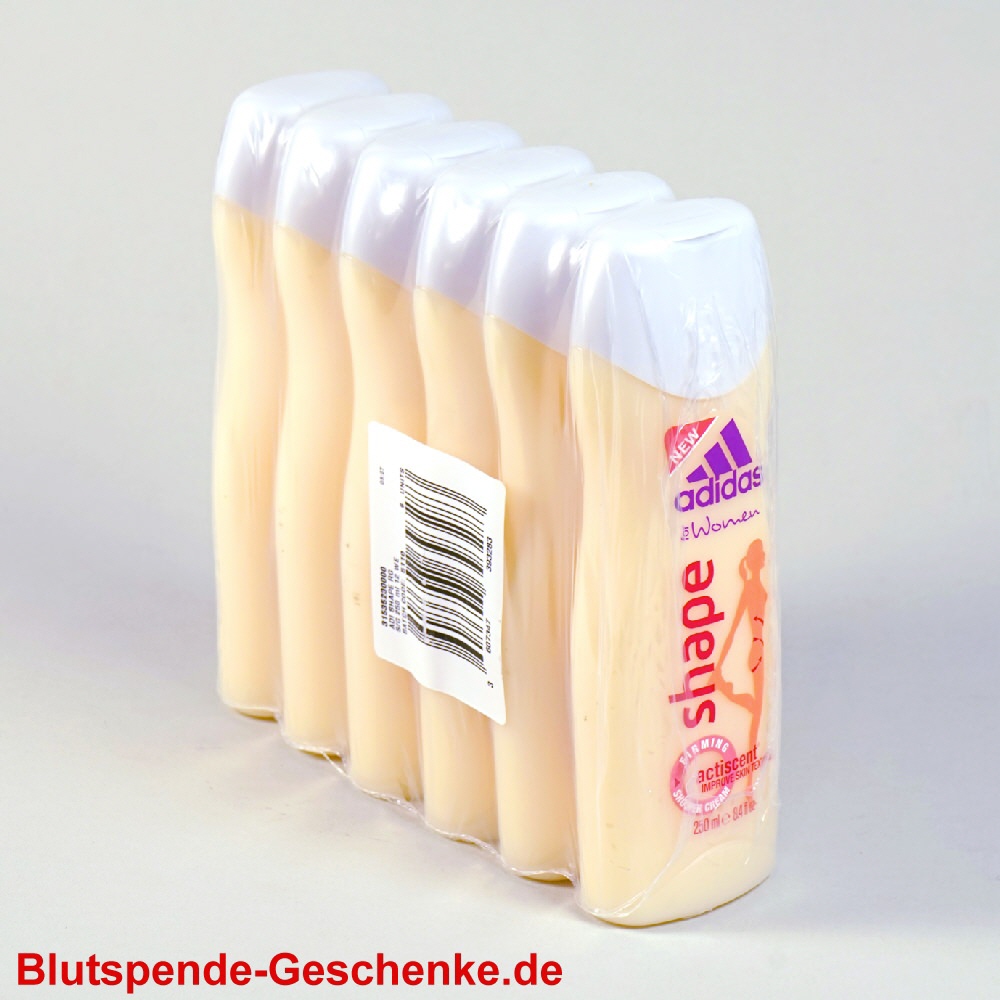 Blutspendegeschenk Adidas Duschgel Women