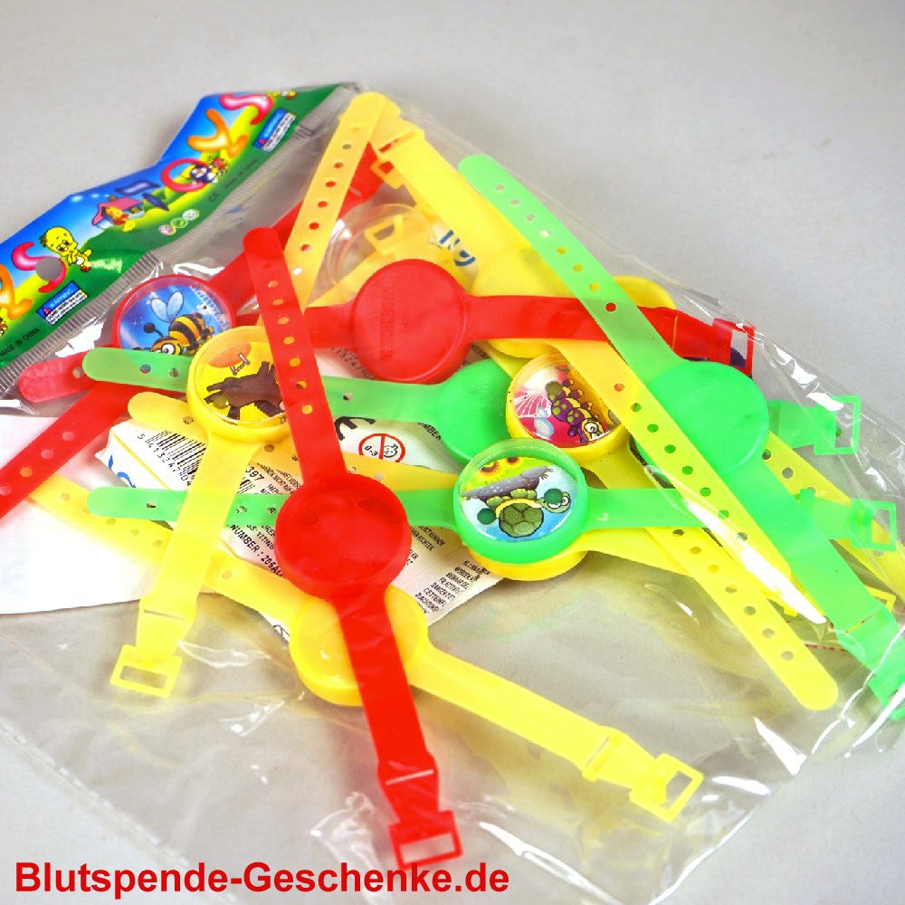 Blutspendegeschenk Armbanduhr-Spiel
