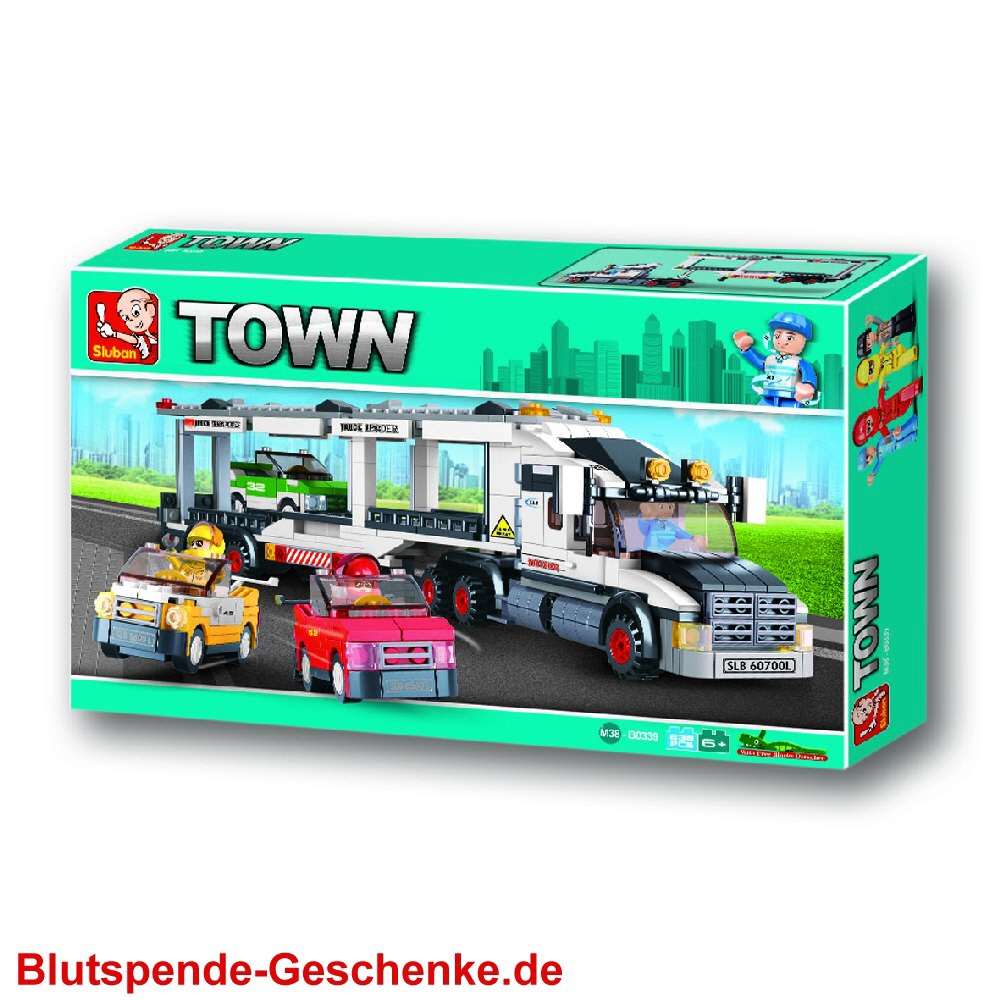Blutspendegeschenk Auto-Transporter