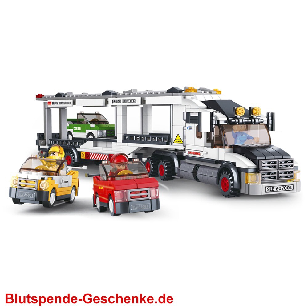 Blutspendegeschenk Transport-LKW