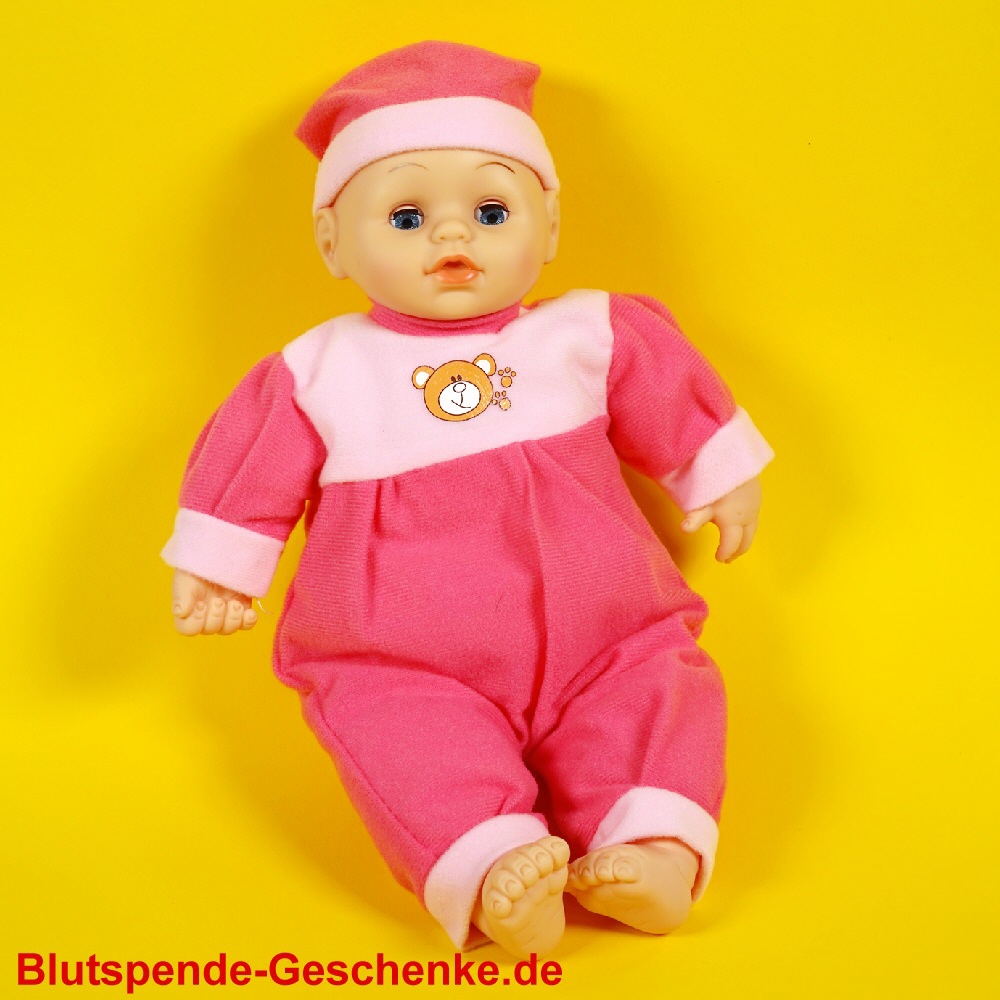 Blutspendegeschenk Puppe Baby