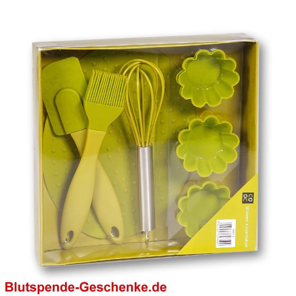 Blutspendegeschenk Silikon-Backset