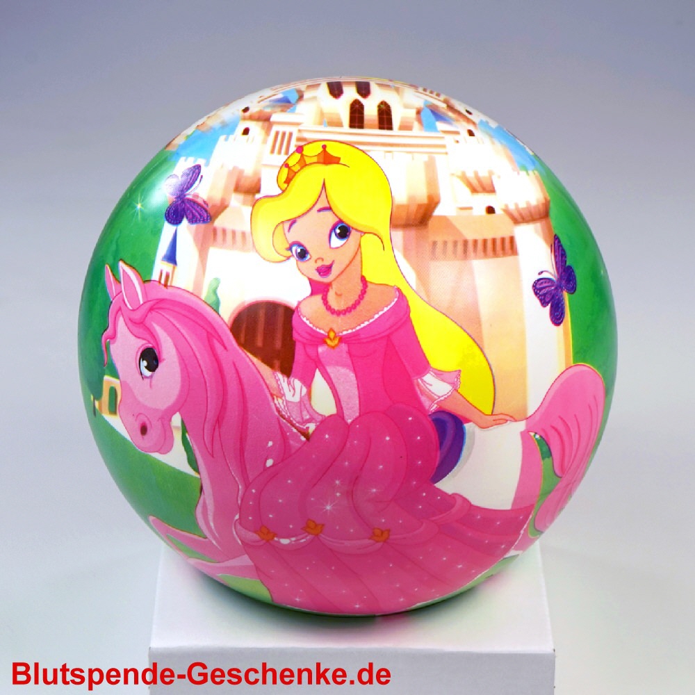 Blutspendegeschenk Ball Prinzessin