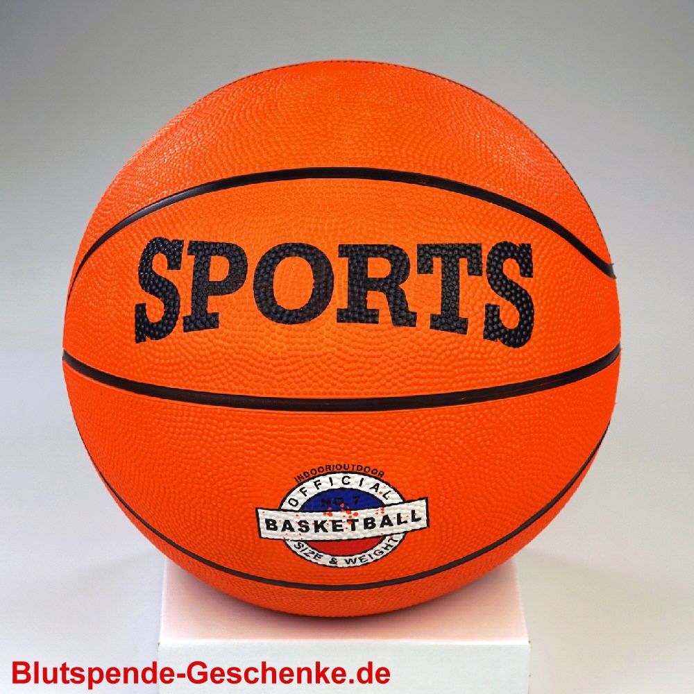 Blutspendegeschenk Basketball
