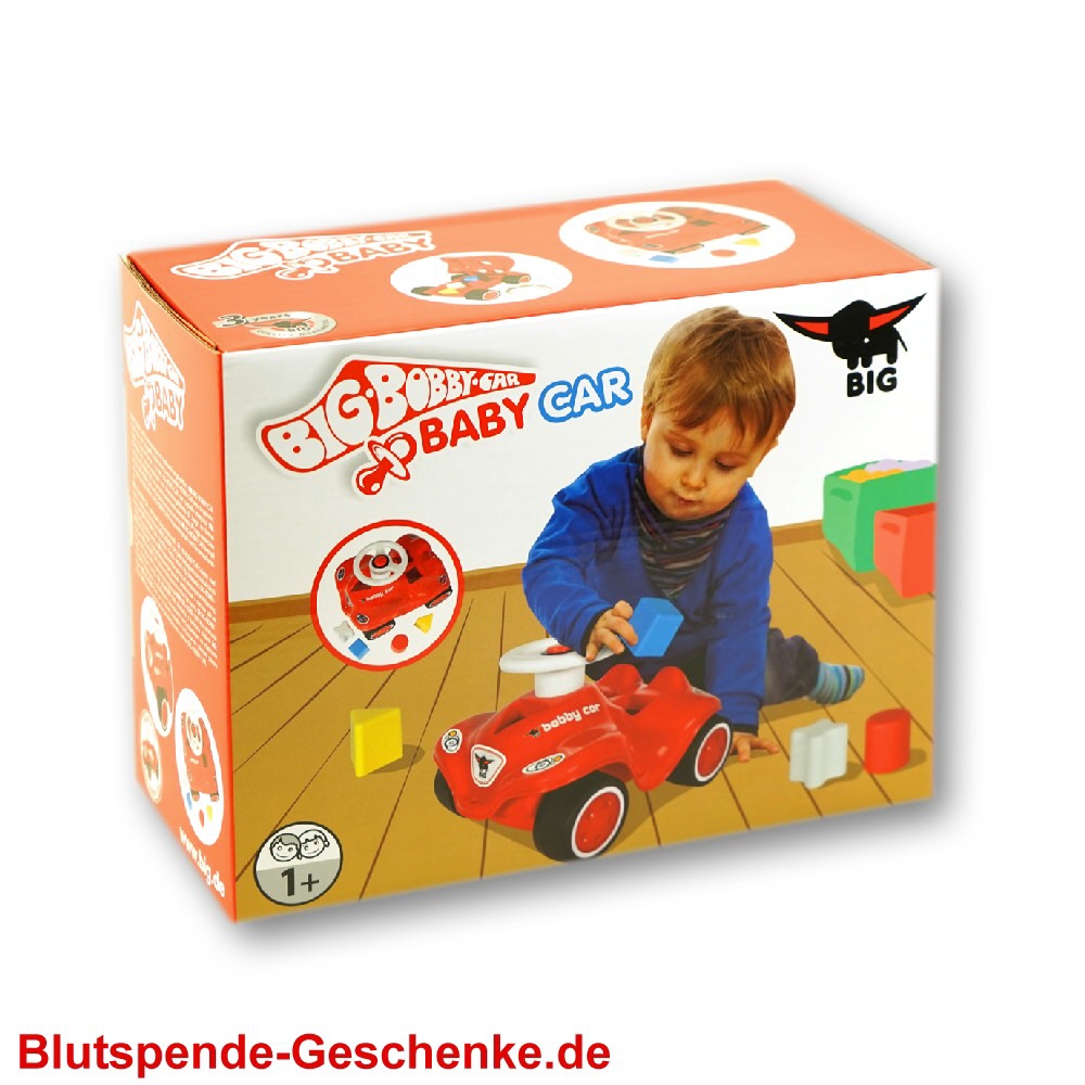 Blutspendegeschenk Big Boby-Car Baby