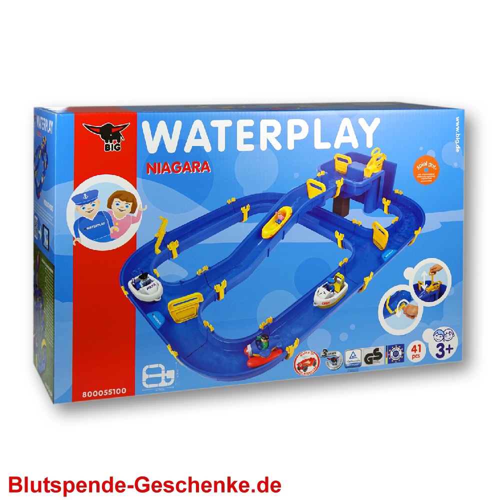 Blutspendegeschenk Wasserspiel Niagara