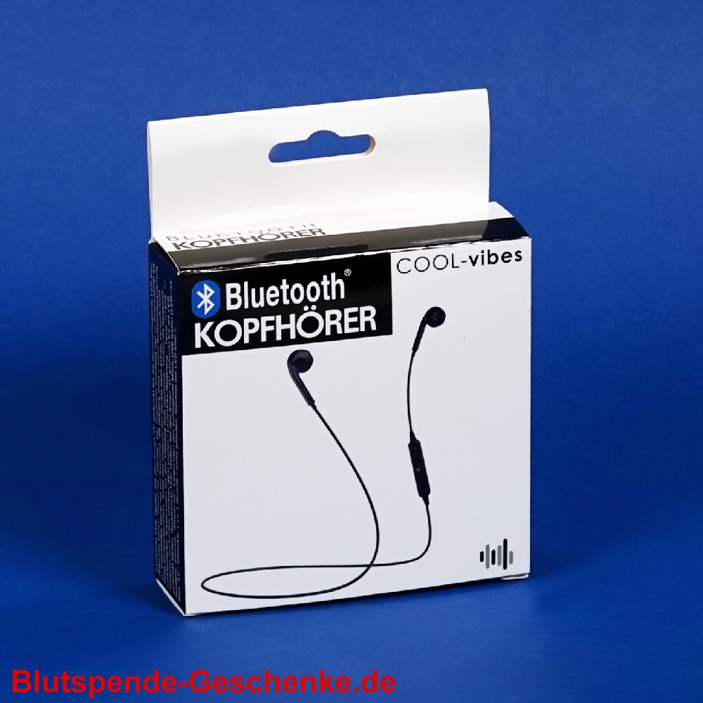 Blutspendegeschenk Bluetooth-Kopfhörer